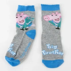 Hot Pack 4 Calcetines Peppa Pig para Niños - Algodón y Lycra Niños Disney Para Niñas|Ropa Y Téxtil: Cosas Que Ponerse Para Niños