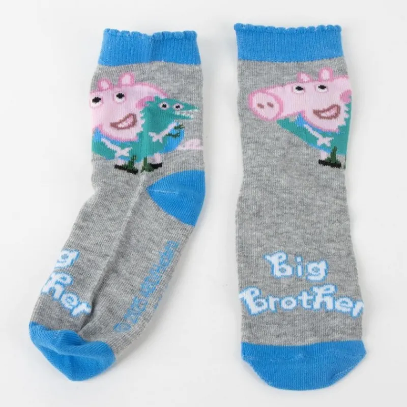 Hot Pack 4 Calcetines Peppa Pig para Niños - Algodón y Lycra Niños Disney Para Niñas|Ropa Y Téxtil: Cosas Que Ponerse Para Niños