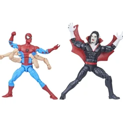 Hasbro Superhéroes Marvel^Pack 2 Figuras Marvel Legends Spider-Man y Morbius 15 cm