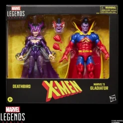 New Pack 2 Figuras Marvel Legends X-Men: Deathbird vs Gladiator Superhéroes Marvel|Coleccionismo Marvel