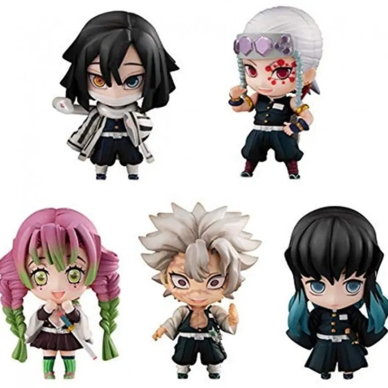 Megahouse Figuras^Pack 5 Figuras Kimetsu No Yaiba 5 cm