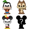 Online Pack 4 figuritas Bitty Pop! Goofy Funko Pop Disney
