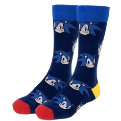 New Pack 3 pares calcetines Sonic anillos Regalos Y Coleccionismo Para Gamers - Cosas De Videojuegos Míticos