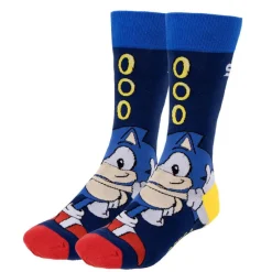New Pack 3 pares calcetines Sonic anillos Regalos Y Coleccionismo Para Gamers - Cosas De Videojuegos Míticos