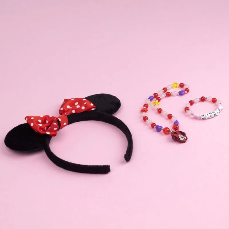 Outlet Pack bisutería Minnie Disney Para Niñas|Accesorios Para El Pelo, Gafas De Sol Y Kits De Belleza Infantiles
