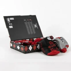 Best Pack Calcetines 3 Piezas Harley Quinn Multicolor TU 36/43 Regalos De Villanos Dc|Moda Dc