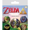 Otros Fabricantes Regalos Y Coleccionismo Para Gamers - Cosas De Videojuegos Míticos|Regalos Zelda ^Pack chapas The Legend of Zelda Nintendo