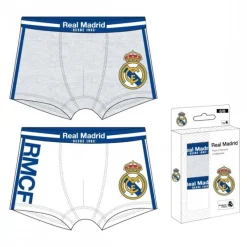 New Pack de 2 Boxers Real Madrid Niños 100% Algodón Niños Ropa Y Téxtil: Cosas Que Ponerse Para Niños