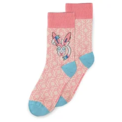 Outlet Pack de 3 Calcetines Pokémon Eevee Evolution 43-46 Eevee|Moda Pokemon