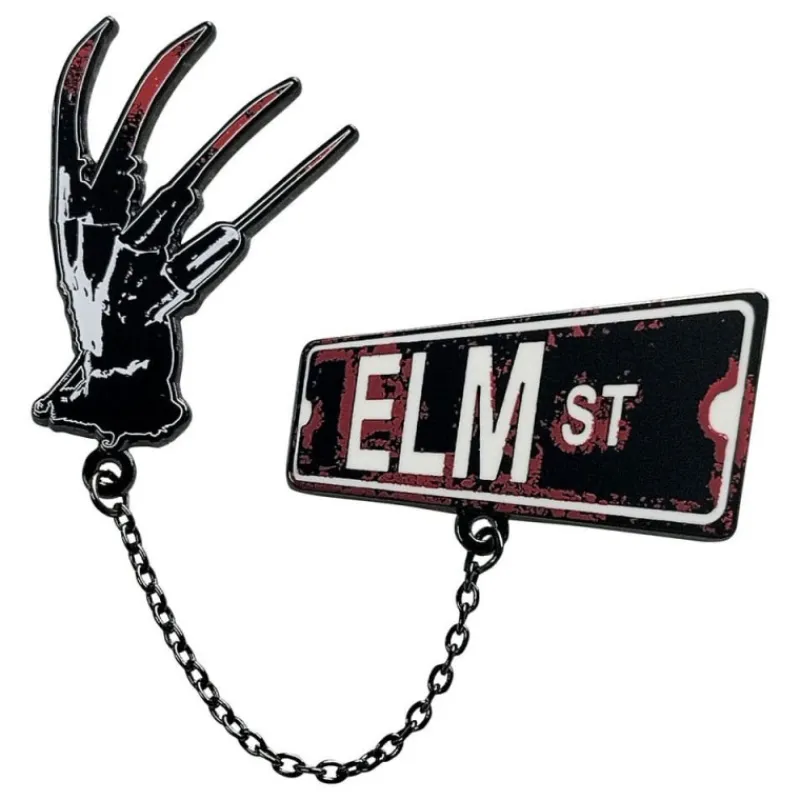 FaNaTtik Freddy Krueger|Coleccionismo De Miedo Y Terror^Pack de 2 Chapas de Pesadilla en Elm Street - Edición Limitada