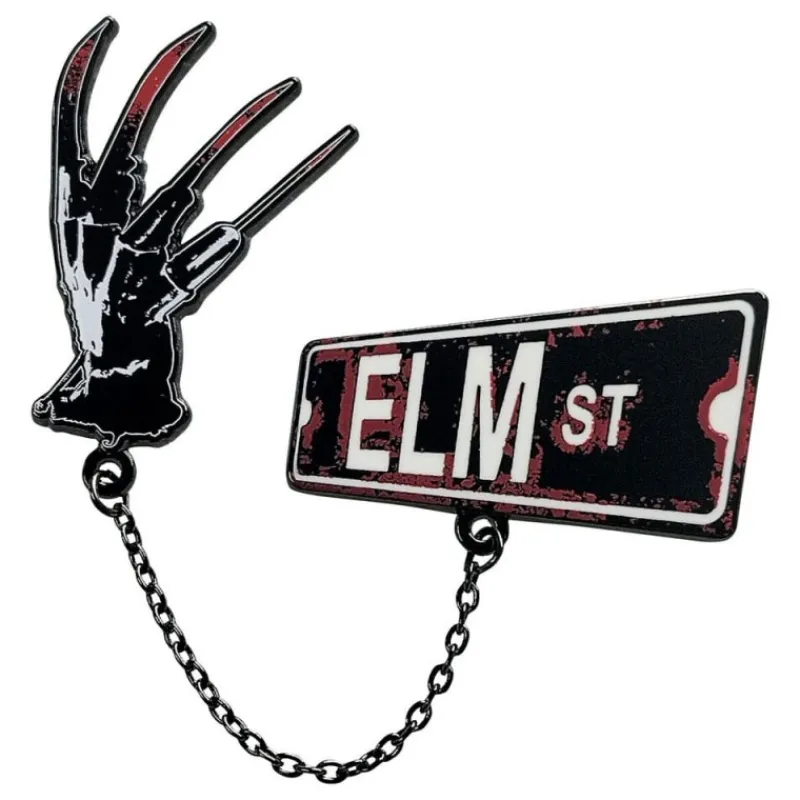 FaNaTtik Freddy Krueger|Coleccionismo De Miedo Y Terror^Pack de 2 Chapas de Pesadilla en Elm Street - Edición Limitada