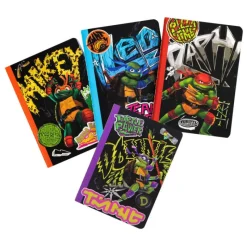Otros Fabricantes Las Tortugas Ninja^Pack de 4 cuadernos Tortugas Ninja A6