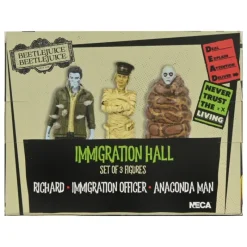 Neca Beetlejuice^Pack de 3 Figuras Bitelchús Bitelchús Immigration Hall