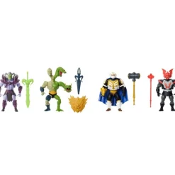Mattel Masters Of The Universe^Pack de 4 Figuras Masters of the Universe Origins Exclusivas 14 cm