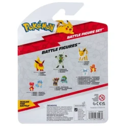 Outlet Pack de 3 Figuras Pokémon Charmander, Trubbish y Poliwhirl Juguetes, Figuras Y Más Regalos Para Peques