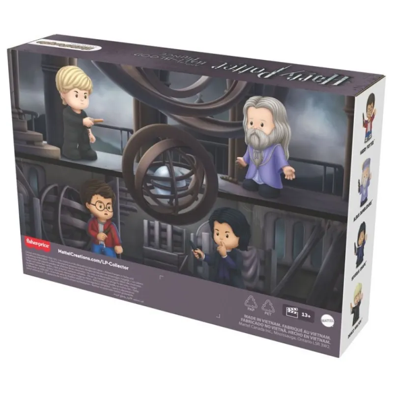 Mattel Figuras Harry Potter^Pack de 4 Minifiguras Harry Potter Little People 7 cm