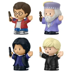 Mattel Figuras Harry Potter^Pack de 4 Minifiguras Harry Potter Little People 7 cm