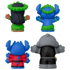 Best Pack de 4 Minifiguras Lilo & Stitch Fisher-Price Little People Collector Películas Y Personajes De Disney ·Lilo Y Stitch|Figuras Disney De Colección