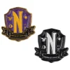 Discount Pack de 2 Pines Academia Nevermore Miércoles Addams Miércoles Addams
