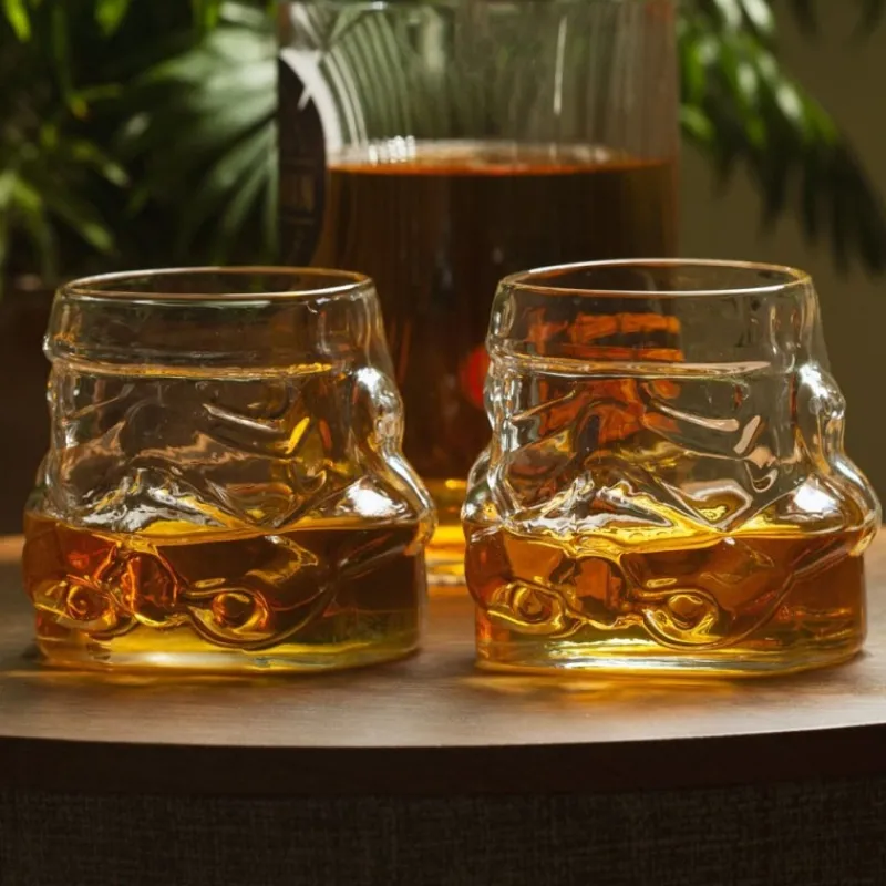 Thumbs Up Complementos Star Wars|Star Wars Hogar^Pack de 2 Vasos de Whisky Original Stormtrooper