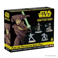 Juegos Replicas Y Coleccionismo Star Wars ^Pack de Escuadra Star Wars Shatterpoint: Luminara Unduli y Clones