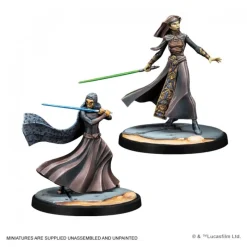 Juegos Replicas Y Coleccionismo Star Wars ^Pack de Escuadra Star Wars Shatterpoint: Luminara Unduli y Clones
