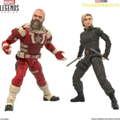 Hasbro Superhéroes Marvel|Coleccionismo Marvel^Pack Figuras Marvel Legends Yelena Belova & Red Guardian 15 cm