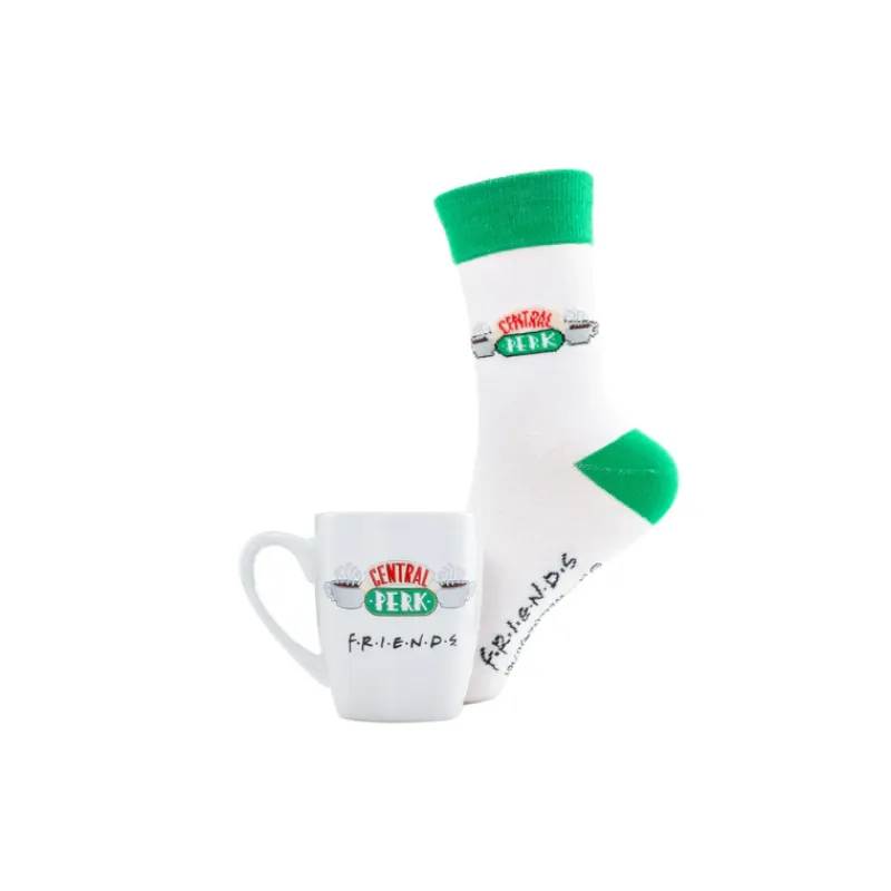 New Pack regalo taza y calcetines Friends Central Perk Friends