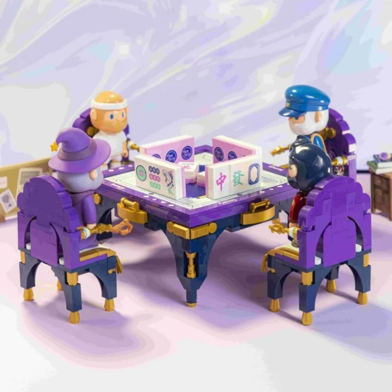Online Original Kit de Construcción Mahjong Box - Set con Licencia Oficial Juguetes, Figuras Y Más Regalos Para Peques