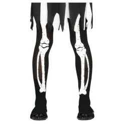 New Pantys Negros de Esqueleto para niña Medias Y Calcetines Para Disfraces |Accesorios Halloween Y Terror