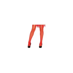Mujer Disfrazzes Medias Y Calcetines Para Disfraces |Disfraces Mujer^Pantys rojas de malla pequeña