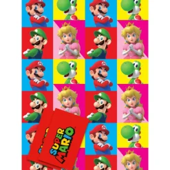 Discount Papel De Regalo Plegado Super Mario Regalos Y Coleccionismo Para Gamers - Cosas De Videojuegos Míticos