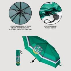 Online Paraguas plegable Slytherin Harry Potter Bolsos Y Complementos Harry Potter|Slytherin