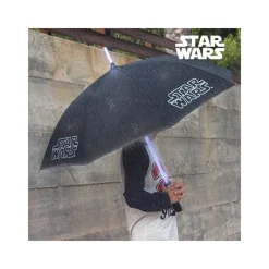 Paraguas Star Wars Sable con luz Complementos Star Wars