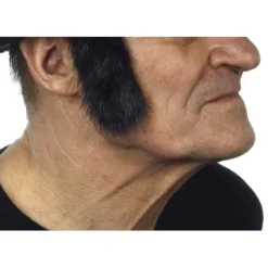 Disfrazzes Pelucas, Barbas Y Bigotes Disfraces^Patillas anchas negras