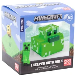 Paladone Products Juguetes, Figuras Y Más Regalos Para Peques|Minecraft^Pato de Baño Creeper Minecraft 6 cm