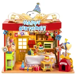 Sale Peanuts Puremind Kit de Construcción Birthday Party Juguetes, Figuras Y Más Regalos Para Peques|Snoopy