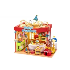 Sale Peanuts Puremind Kit de Construcción Birthday Party Juguetes, Figuras Y Más Regalos Para Peques|Snoopy