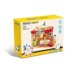 Sale Peanuts Puremind Kit de Construcción Birthday Party Juguetes, Figuras Y Más Regalos Para Peques|Snoopy