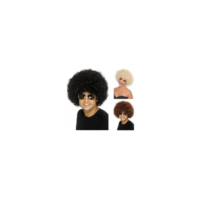 Peluca Años 70 o Funky Afro de 120 gr en varios colores Hombre Pelucas, Barbas Y Bigotes Disfraces|Disfraces Hombre