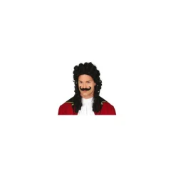 Disfrazzes Pelucas, Barbas Y Bigotes Disfraces|Disfraces Unisex^Peluca Capitán Pirata con Bigote