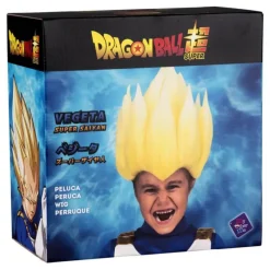 Discount Peluca de Saiyan Vegeta de Dragón Ball en caja para niño Pelucas, Barbas Y Bigotes Disfraces|Disfraces Infantiles