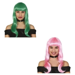 Online Peluca Melena con Flequillo en varios colores en caja Pelucas, Barbas Y Bigotes Disfraces|Accesorios Halloween Y Terror