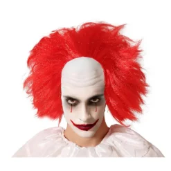 New Peluca Roja de Payaso Asesino Pelucas, Barbas Y Bigotes Disfraces|Accesorios Halloween Y Terror
