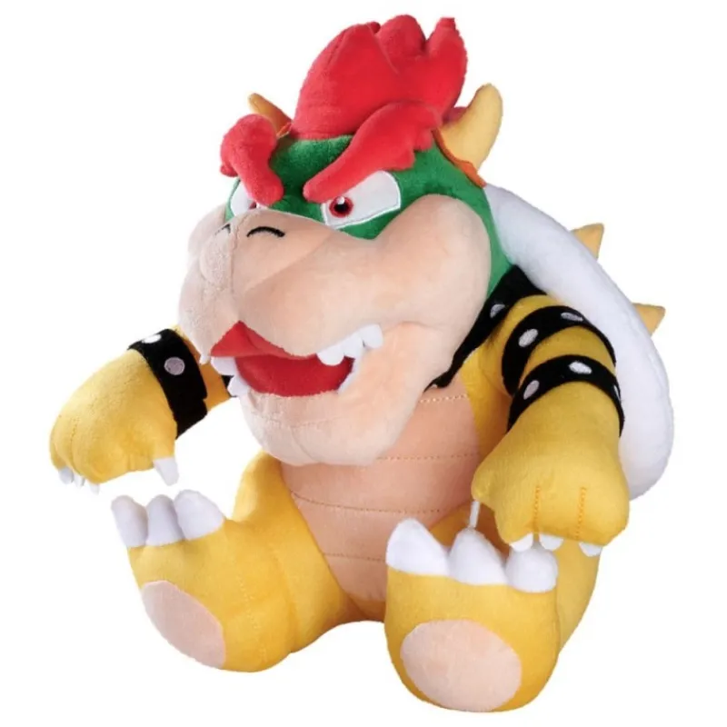 Otros Fabricantes Más Regalos De Super Mario |Hogar Super Mario^Peluche Bowser de Super Mario 27 cm