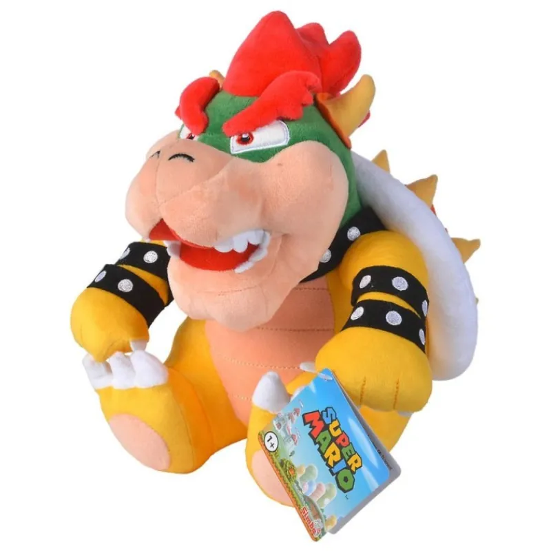 Otros Fabricantes Más Regalos De Super Mario |Hogar Super Mario^Peluche Bowser de Super Mario 27 cm