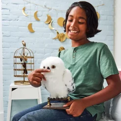 The Noble Collection Replicas Colección Harry Potter^Peluche Interactivo Hedwig Harry Potter 29 cm