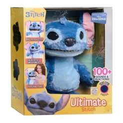 Hot Peluche interactivo Ultimate Stitch 43 cm de Lilo & Stitch Disney Para Niñas|Juguetes, Figuras Y Más Regalos Para Peques