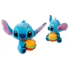 Best Peluche Stitch con Hamburguesa 25 cm - Lilo & Stitch Películas Y Personajes De Disney ·Lilo Y Stitch