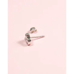 Outlet Pendientes de Plata y Circonitas Mickey Mouse Disney Películas Y Personajes De Disney ·Mickey & Minnie|Joyas Disney